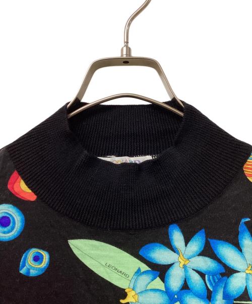 LEONARD SPORT（レオナール スポーツ）LEONARD SPORT (レオナール スポーツ) ハイネックカットソー ブラック サイズ:SIZE Lの古着・服飾アイテム