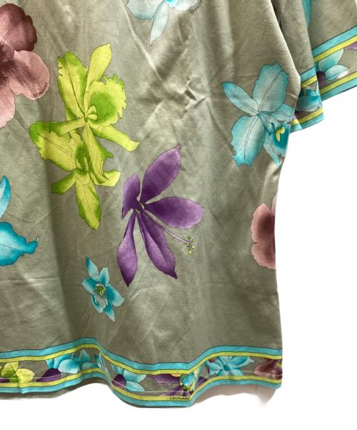 LEONARD（レオナール）LEONARD (レオナール) カットソー ベージュ サイズ:LLの古着・服飾アイテム