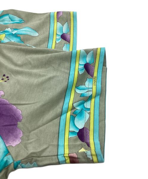 LEONARD（レオナール）LEONARD (レオナール) カットソー ベージュ サイズ:LLの古着・服飾アイテム