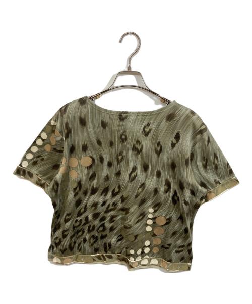 LEONARD SPORT（レオナール スポーツ）LEONARD SPORT (レオナール スポーツ) 半袖カットソー カーキ サイズ:44の古着・服飾アイテム