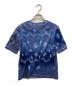 LEONARD (レオナール) 半袖カットソー ブルー サイズ:	SIZE LL：5000円