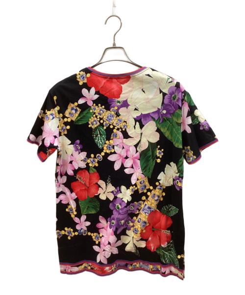 LEONARD（レオナール）LEONARD (レオナール) 半袖カットソー ブラック サイズ:Mの古着・服飾アイテム