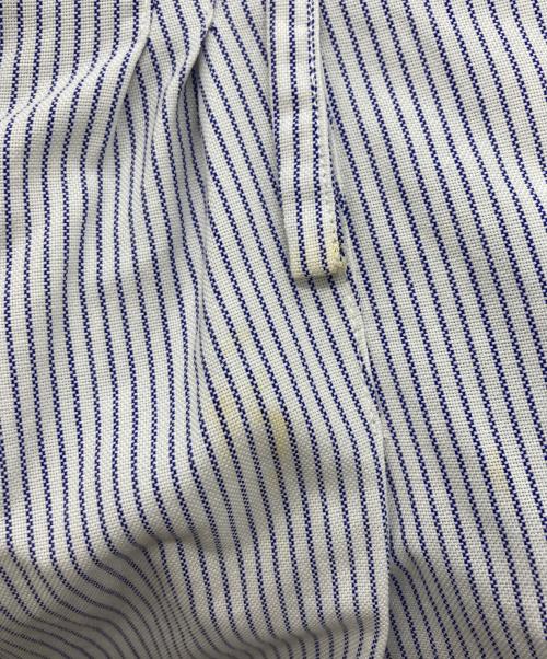 jacquemus（ジャックムス）JACQUEMUS (ジャックムス) ストライプシャツワンピース ホワイト×ブラック サイズ:	SIZE 36の古着・服飾アイテム
