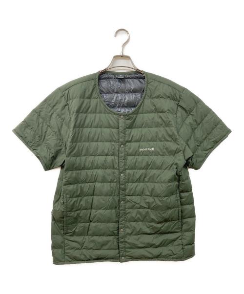 mont-bell（モンベル）mont-bell (モンベル) スペリオダウン ラウンドネックT カーキ サイズ:XLの古着・服飾アイテム