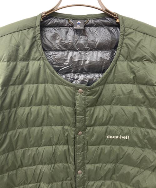 mont-bell（モンベル）mont-bell (モンベル) スペリオダウン ラウンドネックT カーキ サイズ:XLの古着・服飾アイテム