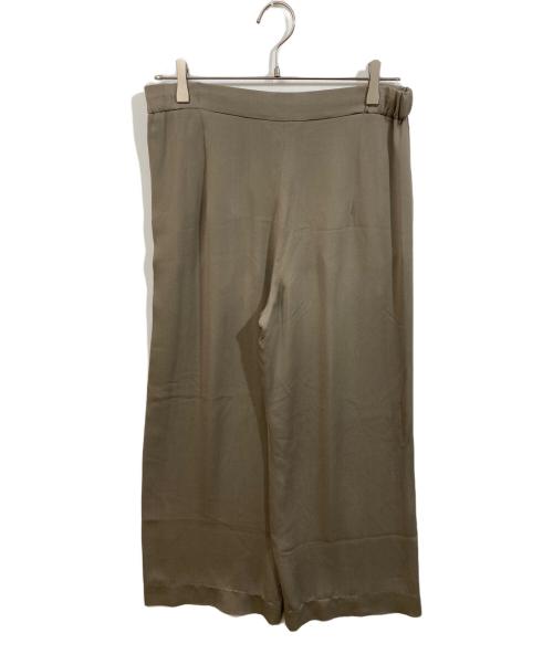MaxMara（マックスマーラ）MaxMara (マックスマーラ) シルクワイドパンツ ブラウン サイズ:	SIZE 40の古着・服飾アイテム