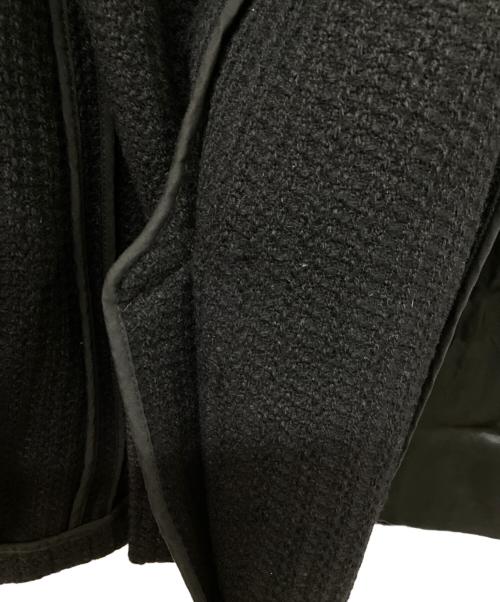 GUCCI（グッチ）GUCCI (グッチ) ウールニットテーラードジャケット ブラック サイズ:46Rの古着・服飾アイテム