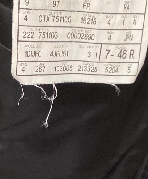 GUCCI（グッチ）GUCCI (グッチ) ウールニットテーラードジャケット ブラック サイズ:46Rの古着・服飾アイテム
