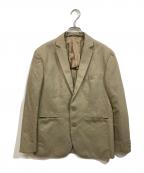 Acne studiosアクネ ストゥディオズ）の古着「ZOOTY J COTTON /コットンリネンテーラードジャケット」｜アイボリー