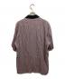 DRIES VAN NOTEN (ドリスヴァンノッテン) 2トーンプリーツオープンカラーシャツ パープル サイズ:50：15000円