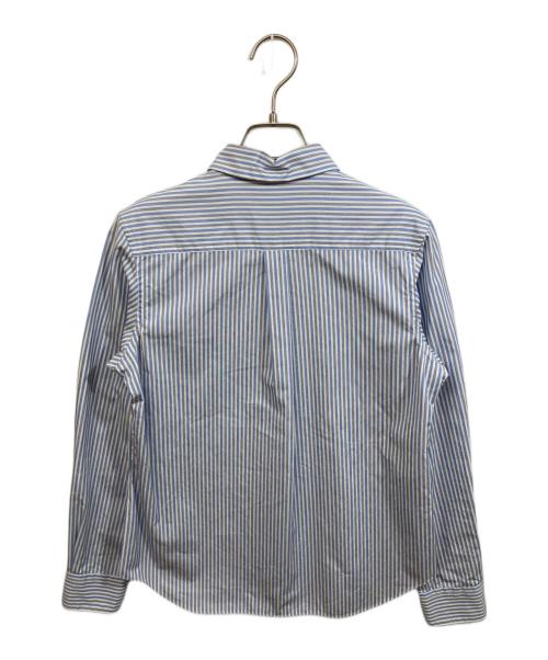 COMME des GARCONS COMME des GARCONS（コムデギャルソン コムデギャルソン）COMME des GARCONS COMME des GARCONS (コムデギャルソン コムデギャルソン) ストライプブラウス スカイブルー サイズ:XSの古着・服飾アイテム