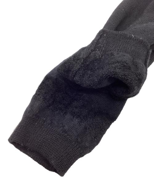 COMME des GARCONS（コムデギャルソン）COMME des GARCONS (コムデギャルソン) パイル切替ニットカーディガン ブラック サイズ:不明（実寸をご確認ください）の古着・服飾アイテム