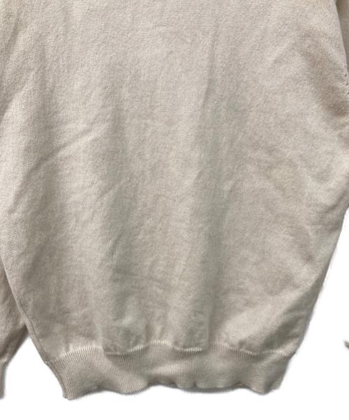 Yonetomi（ヨネトミ）Yonetomi (ヨネトミ) RIGID CASHMERE KNIT SWEATER アイボリー サイズ:2の古着・服飾アイテム