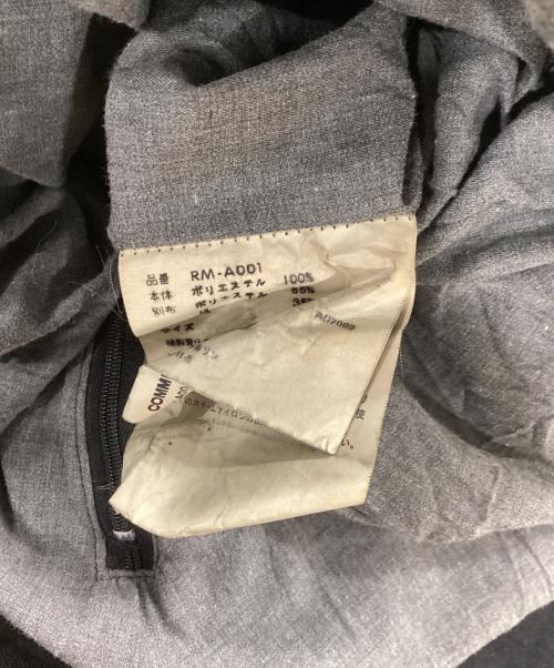 ROBE DE CHAMBRE COMME DES GARCONS（ローブドシャンブル コムデギャルソン）ROBE DE CHAMBRE COMME DES GARCONS (ローブドシャンブル コムデギャルソン) デザインワンピース ブラック サイズ:実寸をご確認くださいの古着・服飾アイテム
