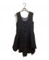 ROBE DE CHAMBRE COMME DES GARCONS (ローブドシャンブル コムデギャルソン) デザインワンピース ブラック サイズ:実寸をご確認ください：12000円