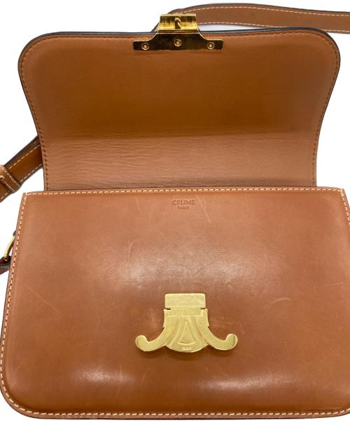 CELINE（セリーヌ）CELINE (セリーヌ) ティーン トリオンフショルダーバッグの古着・服飾アイテム