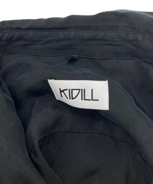 KIDILL（キディル）KIDILL (キディル) チュールリボンフリルシャツ ブラック サイズ:freeの古着・服飾アイテム