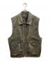 ANDERSSON BELL（アンダーソンベル）の古着「ETNA FAUX LEATHER VEST」｜カーキ