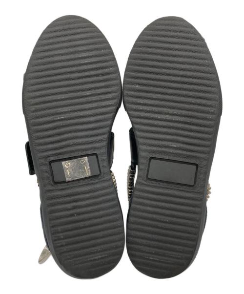 TOGA PULLA（トーガ プルラ）TOGA PULLA (トーガ プルラ) METAL SNEAKER SANDALS ブラック サイズ:SIZE 40の古着・服飾アイテム