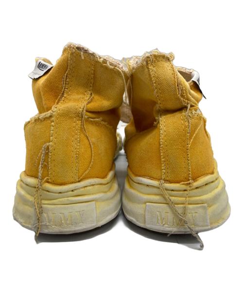 Maison MIHARA YASUHIRO（メゾン ミハラ ヤスヒロ）Maison MIHARA YASUHIRO (メゾン ミハラ ヤスヒロ) original sole overdie hitop sneaker イエロー サイズ:42の古着・服飾アイテム