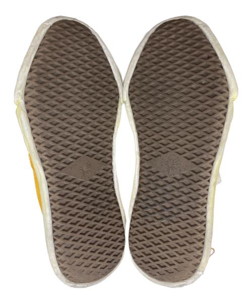 Maison MIHARA YASUHIRO（メゾン ミハラ ヤスヒロ）Maison MIHARA YASUHIRO (メゾン ミハラ ヤスヒロ) original sole overdie hitop sneaker イエロー サイズ:42の古着・服飾アイテム