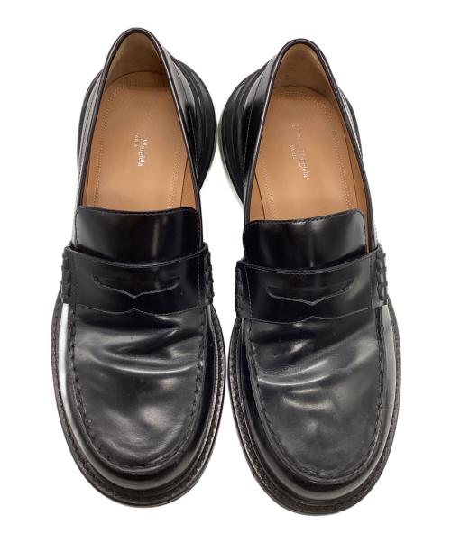 Maison Margiela（メゾンマルジェラ）Maison Margiela (メゾンマルジェラ) Airbag Heel Loafer ブラック サイズ:42の古着・服飾アイテム