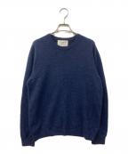 SHIPSシップス）の古着「カシミヤニット」｜ネイビー