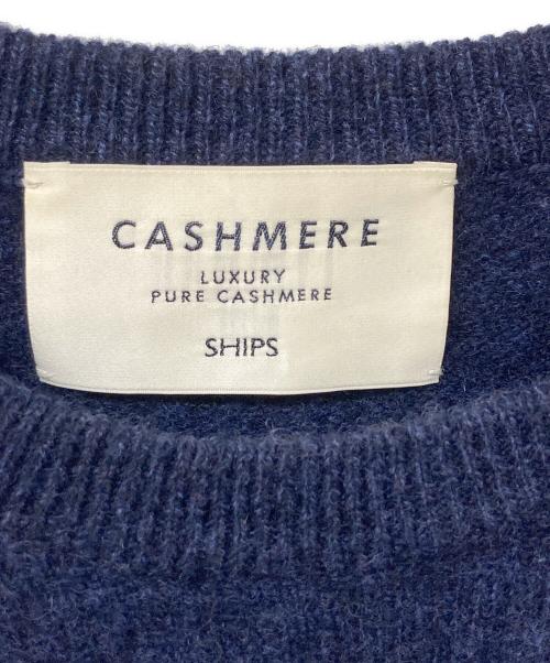 SHIPS（シップス）SHIPS (シップス) カシミヤニット ネイビー サイズ:不明（実寸をご確認ください）の古着・服飾アイテム