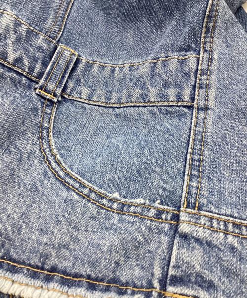 GRACE CONTINENTAL（（グレースコンチネンタル）GRACE CONTINENTAL (（グレースコンチネンタル) ノーカラーデニムジャケット インディゴ サイズ:SIZE 36の古着・服飾アイテム