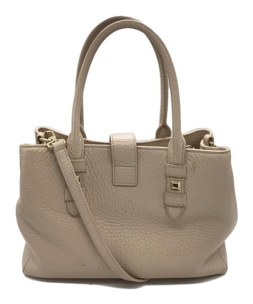 FURLA（フルラ）FURLA (フルラ) 2WAYショルダーバッグ ベージュの古着・服飾アイテム