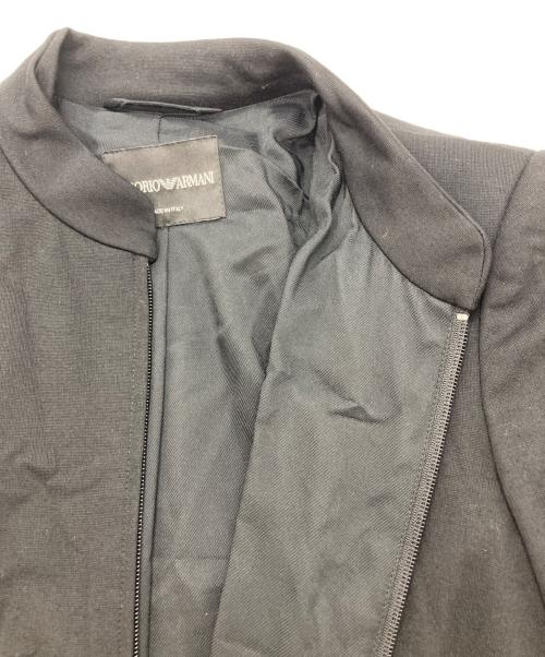 EMPORIO ARMANI（エンポリオ アルマーニ）EMPORIO ARMANI (エンポリオ アルマーニ) コート ブラック サイズ:40の古着・服飾アイテム