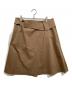ISSEY MIYAKE (イッセイミヤケ) 巻きスカート ベージュ サイズ:SIZE 3：6000円