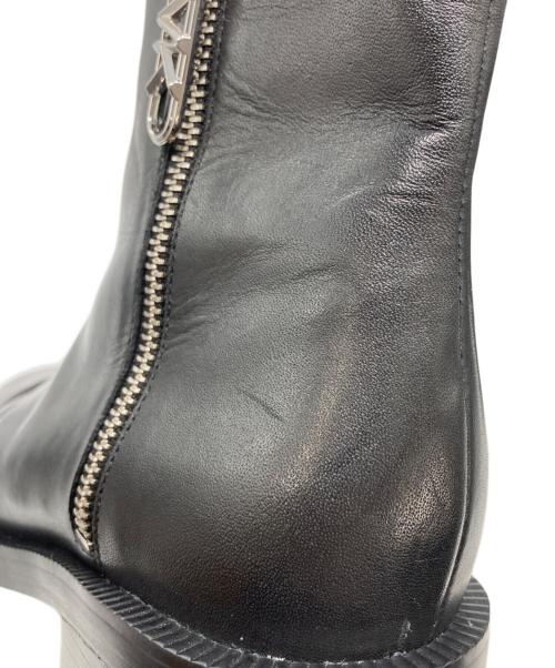 MICHAEL MICHAEL KORS（マイケル マイケルコース）MICHAEL MICHAEL KORS (マイケル マイケルコース) レザーアンクルブーツ ブラック サイズ:7Mの古着・服飾アイテム