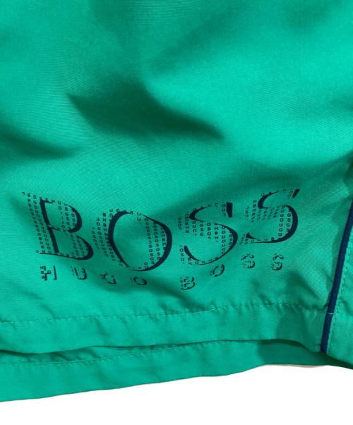HUGO BOSS（ヒューゴ ボス）HUGO BOSS (ヒューゴ ボス) ハーフパンツ グリーン サイズ:	SIZE Mの古着・服飾アイテム