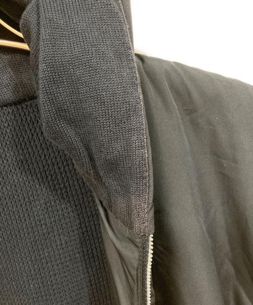 HERNO（ヘルノ）HERNO (ヘルノ) CARDIGAN IN WAFFLE KNIT & NYLON/WAFFLE KNIT ネイビー サイズ:SIZE 50の古着・服飾アイテム
