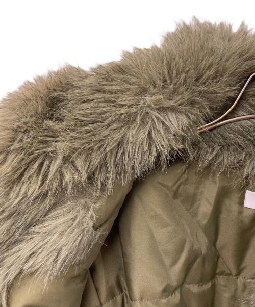 LAGUA GEM（ラグアジェム）LAGUA GEM (ラグアジェム) POCKET POINT FAUX FUR コート ブラウン サイズ:	SIZE Sの古着・服飾アイテム