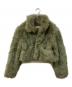 LAGUA GEM（ラグアジェム）の古着「POCKET POINT FAUX FUR コート」｜ブラウン