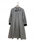 LACOSTEラコステ）の古着「プルオーバーシャツドレス」｜グレー