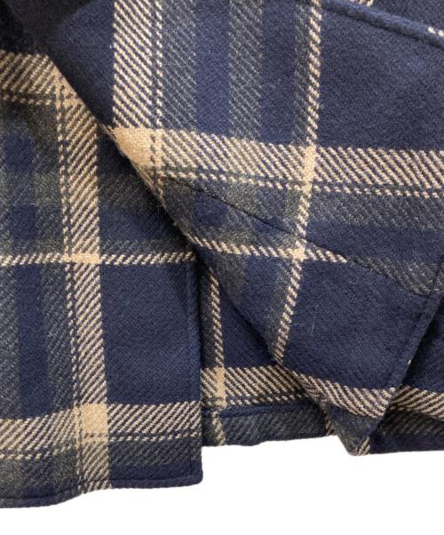 giacche（ジャッケ）giacche (ジャッケ) チェスターコート ネイビー サイズ:SIZE 50の古着・服飾アイテム