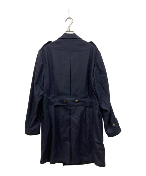 giacche（ジャッケ）giacche (ジャッケ) ダブルウールコート ネイビー サイズ:SIZE 52の古着・服飾アイテム