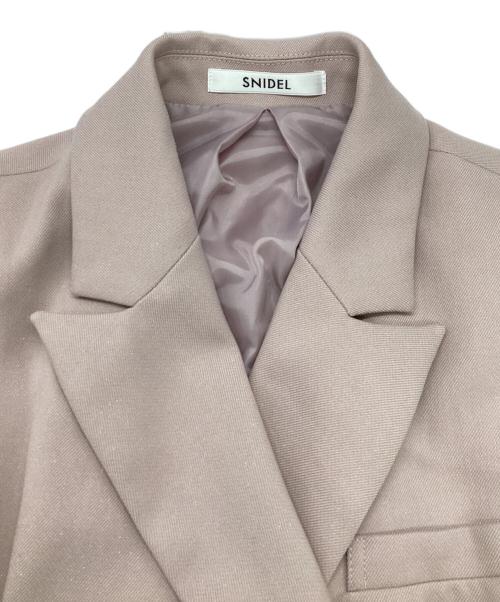 Snidel（スナイデル）Snidel (スナイデル) スイッチングワンピース ベージュ サイズ:SIZE 0の古着・服飾アイテム