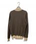 CRUCIANI (クルチアーニ) ジップニット ブラウン サイズ:	SIZE 50：5000円