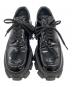 PRADA (プラダ) モノリスパテントシューズ ブラック サイズ:36 1/2：24000円
