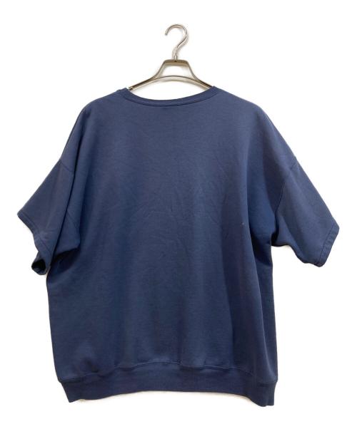 Champion（チャンピオン）Champion (チャンピオン) 半袖リメイクスウェット ネイビー サイズ:	SIZE XLの古着・服飾アイテム