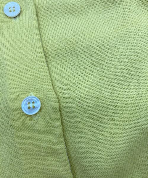 sacai（サカイ）sacai (サカイ) Layered Cardigan イエロー サイズ:2の古着・服飾アイテム