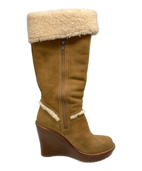 UGG（アグ）UGG (アグ) ムートンブーツ ブラウン サイズ:23.5の古着・服飾アイテム