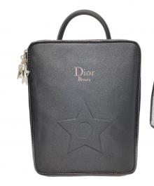 Dior Beauty（ディオールビューティ）の古着「コスメバッグポーチ3点セット」｜ブラック