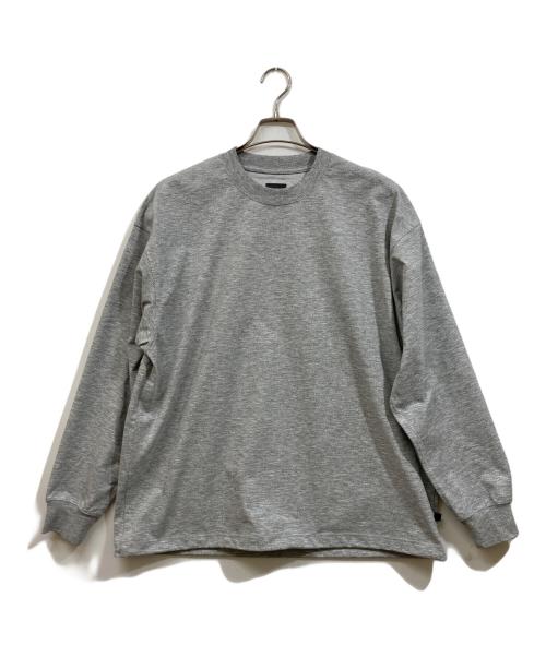 DAIWA PIER39（ダイワ ピア39）DAIWA PIER39 (ダイワ ピア39) TECH DRAWSTRING TEE L/S グレー サイズ:	SIZE Mの古着・服飾アイテム