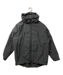 Champion（チャンピオン）の古着「ブラックエディションストレッチマウンテンジャケット」｜ブラック