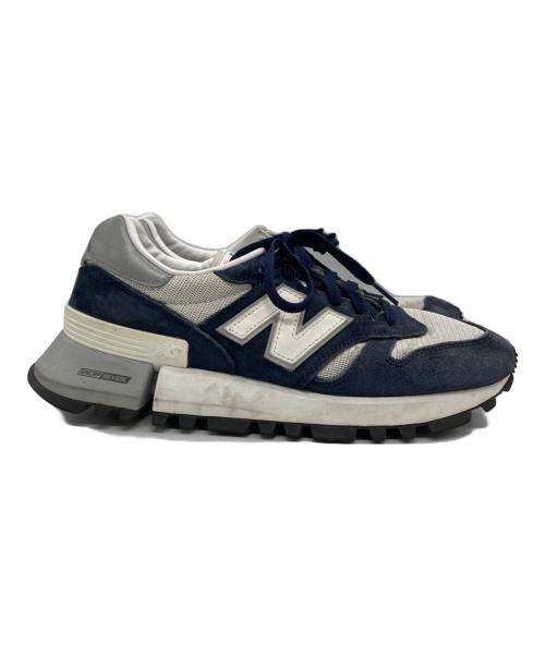 NEW BALANCE（ニューバランス）NEW BALANCE (ニューバランス) ローカットスニーカー ネイビー サイズ:27cmの古着・服飾アイテム